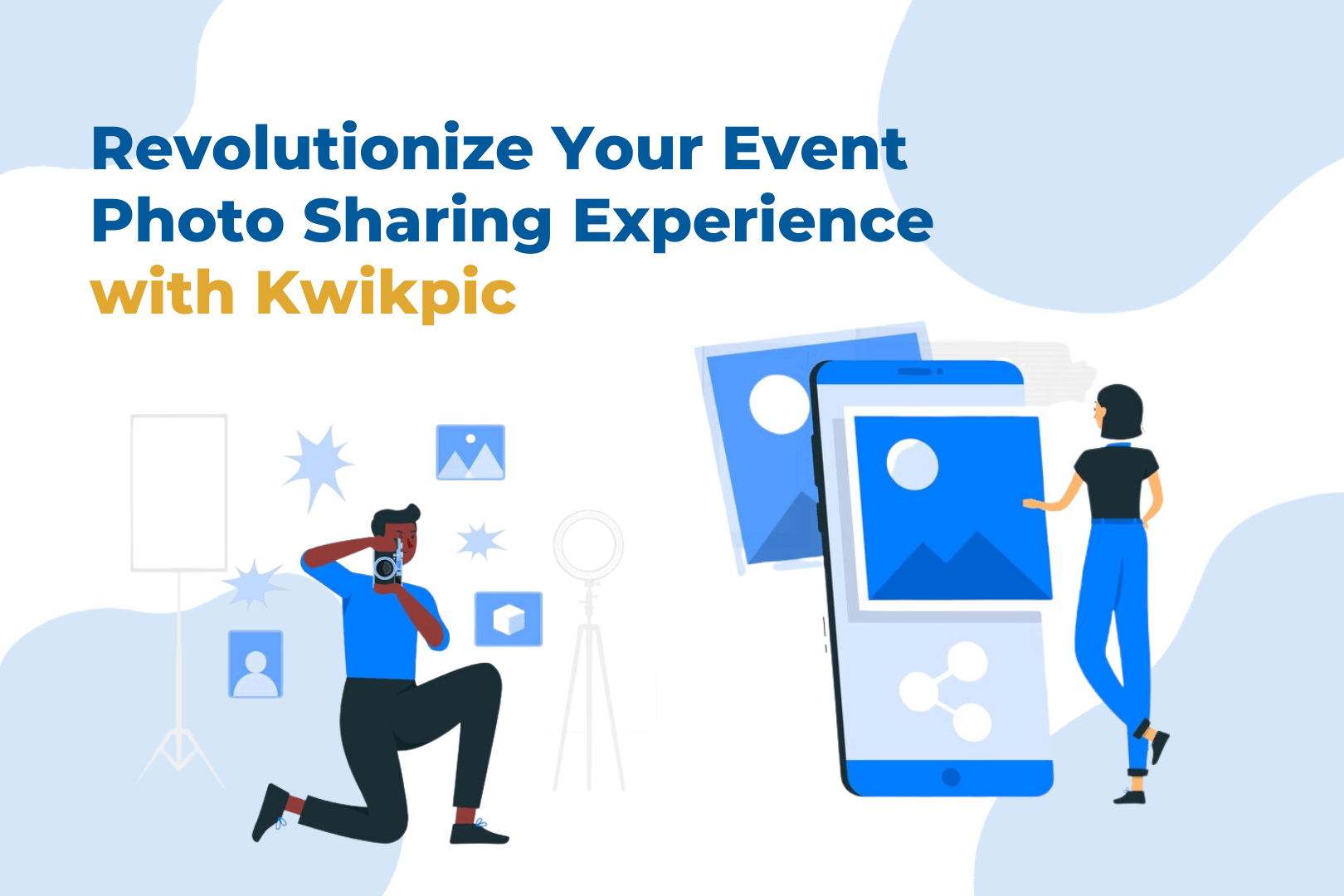 Event Photo Sharing Experience with Kwikpic Ai powered Instant Photo share app